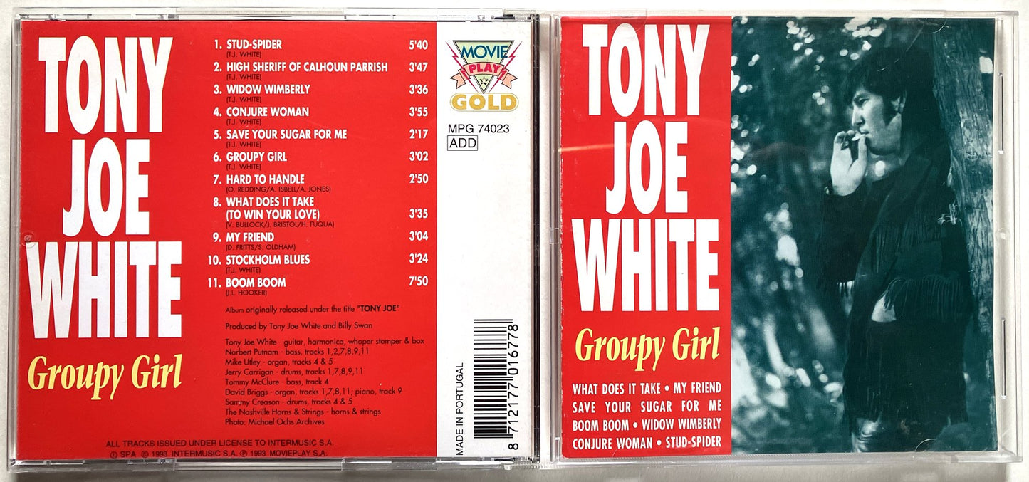 Tony Joe White - Groupy Girl, CD, MPG74023, 1993