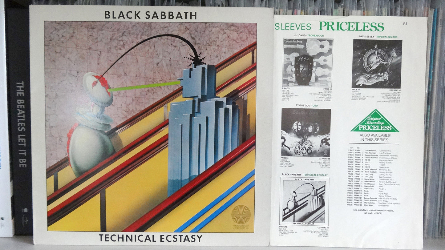 Black Sabbath - Technical Ecstasy - UK 1983, VG+/VG+