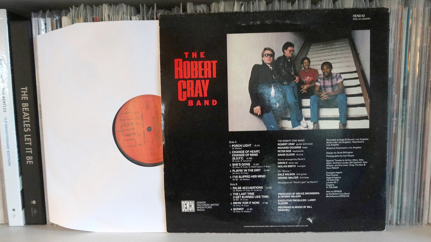 The Robert Cray Band - False Accusations, 1985, VG+/VG