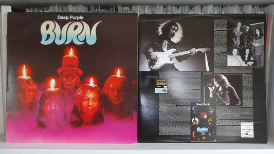 Deep Purple – Burn (Ltd Ed 2004 RM), VG+/VG+, numbered