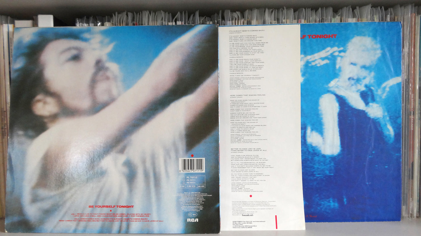 Eurythmics - Be Yourself Tonight - UK 1985, VG+/VG+