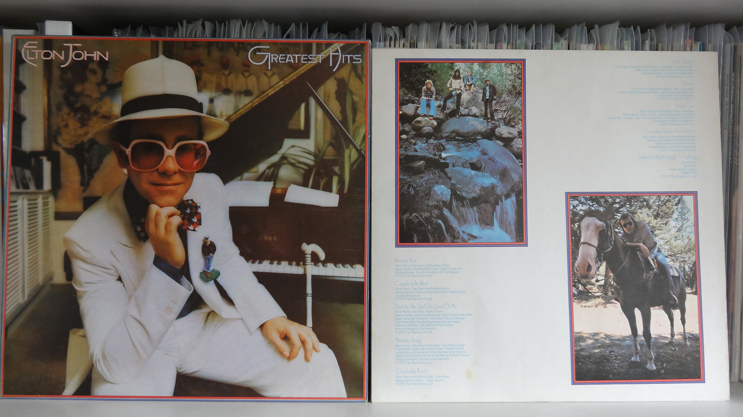 Elton John - Greatest Hits - UK 1974, EX/EX