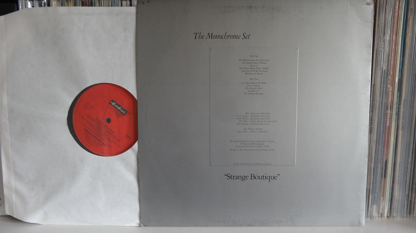 The Monochrome Set - "Strange Boutique", UK 1980, VG+/VG