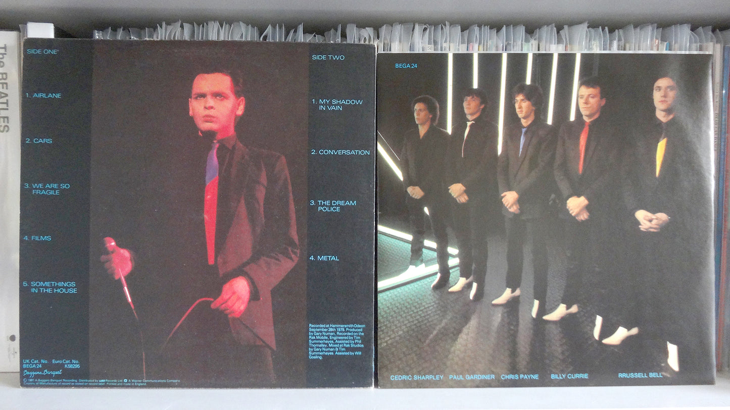 Gary Numan - Living Ornaments '79 - UK 1981, VG+/VG+