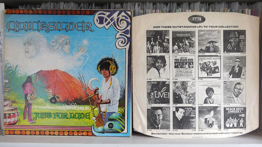 Quicksilver Messenger Service - Just For Love, UK 1970, VG+/VG