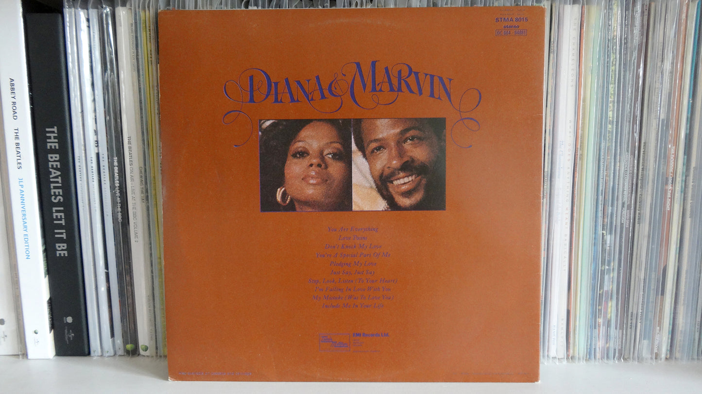 Diana Ross/Marvin Gaye - Diana & Marvin - UK 1973, VG+/VG+