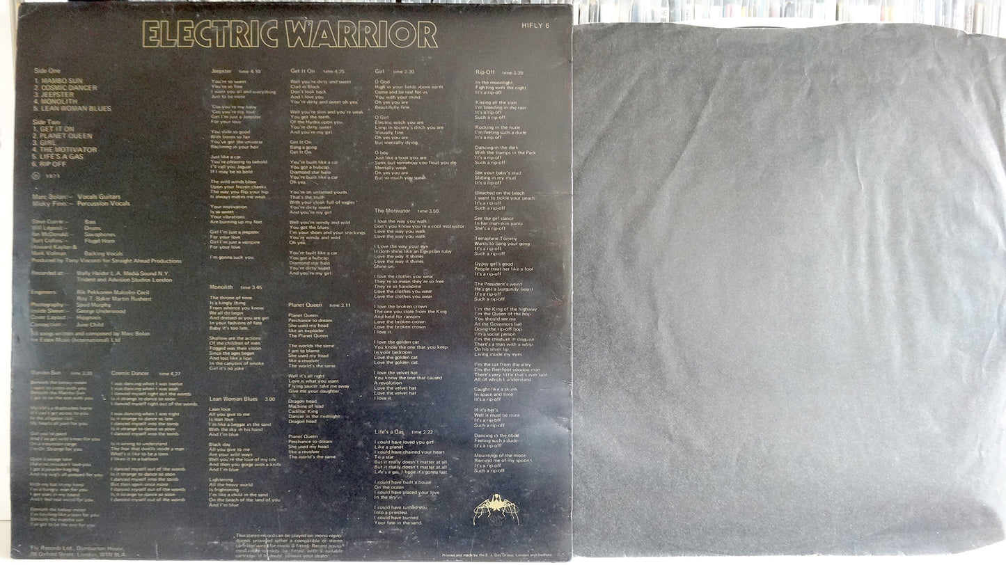 T Rex - Electric Warrior, UK1971, Ex/Ex