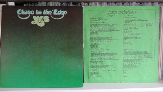 Yes - Close To The Edge, UK1972, Vg+/Vg