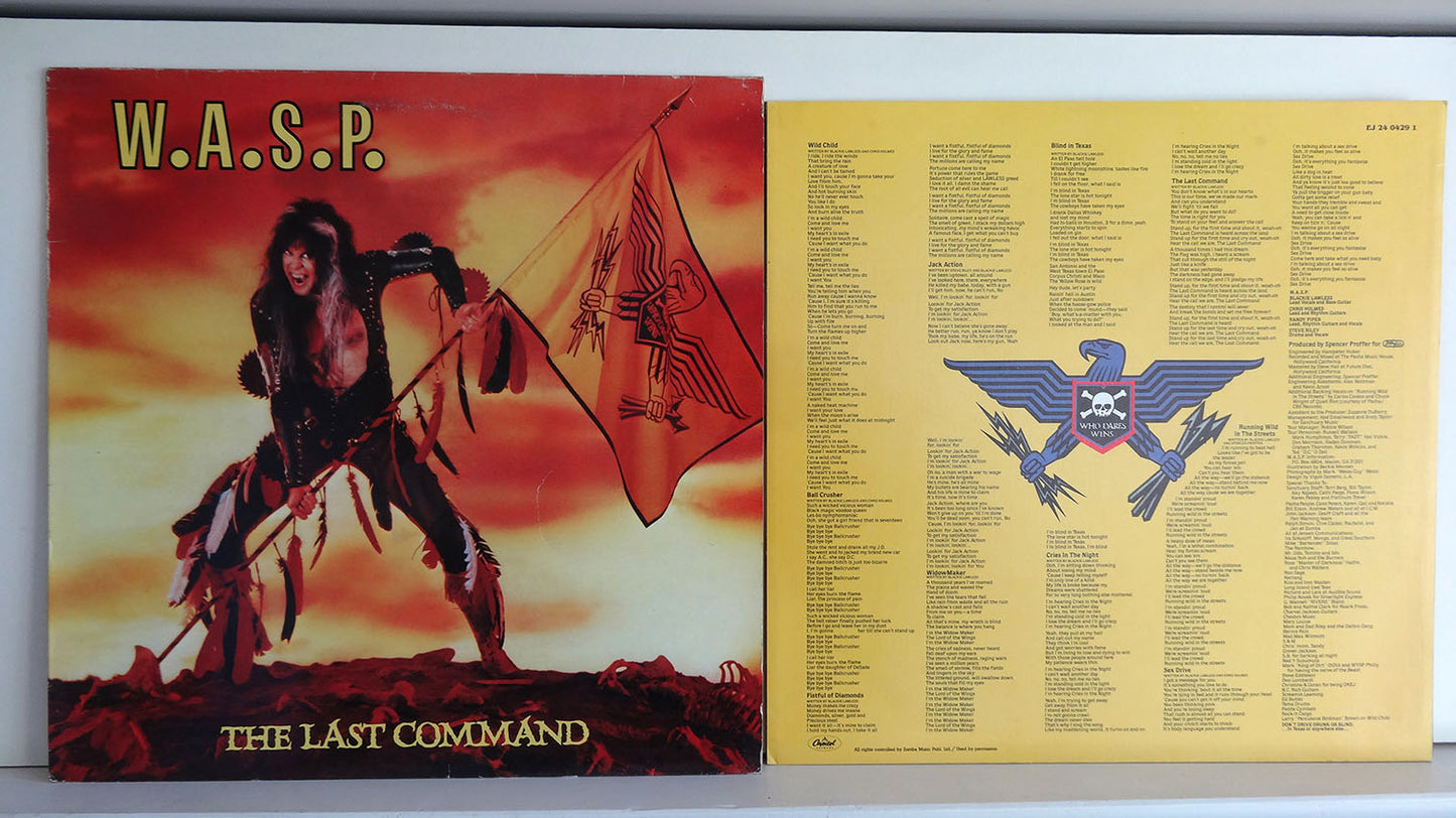 W.A.S.P. - The Last Command, UK1985, VG+/VG+