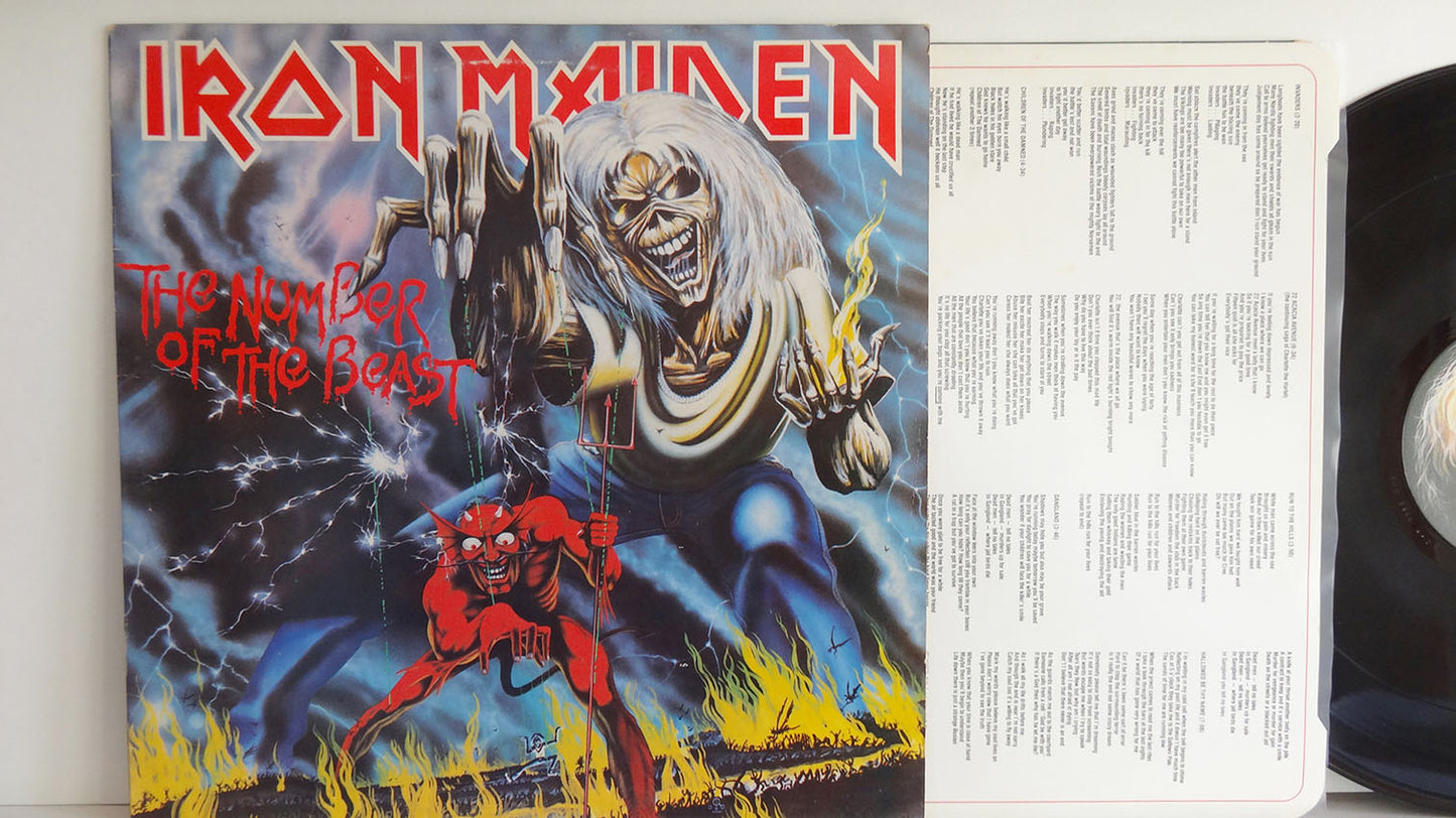 Iron Maiden - The Number Of The Beast, UK1982, VG+/VG+