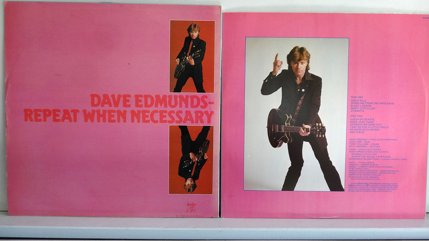 Dave Edmunds - Repeat When Necessary, UK1979, EX/EX