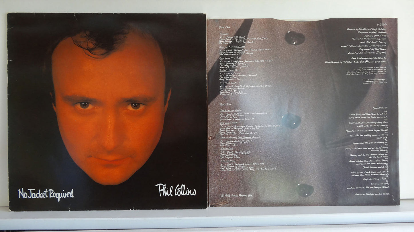 Phil Collins - No Jacket Required, UK1985, VG+/VG