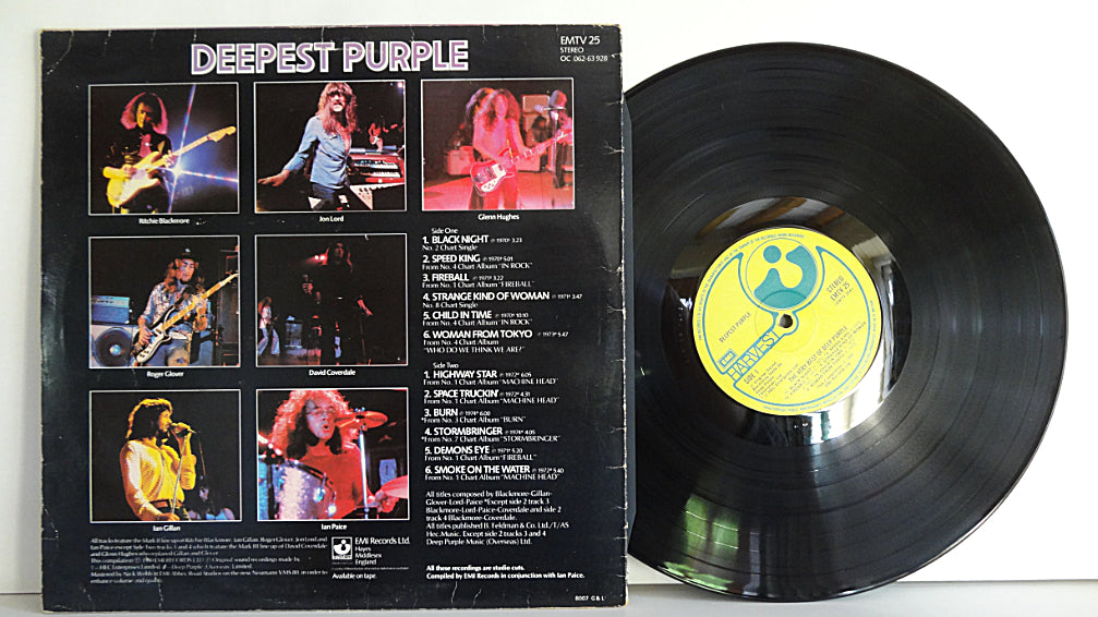 Deep Purple - Deepest Purple, UK1980, VG+/VG+