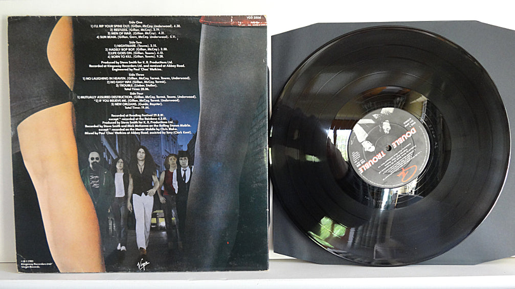 Gillan - Double Trouble, UK1981, VG+/VG+