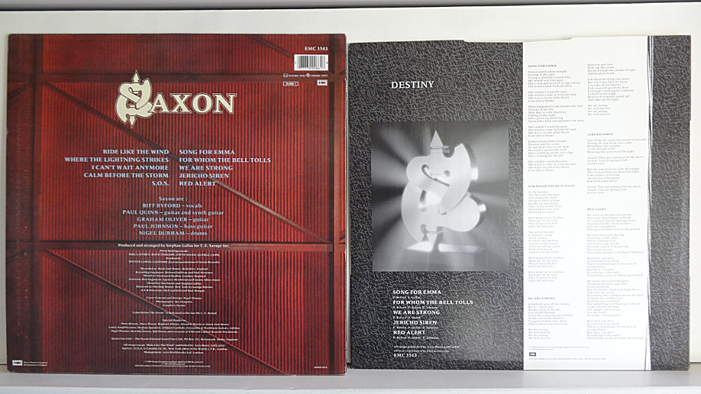 Saxon - Destiny, UK1988, EX/EX