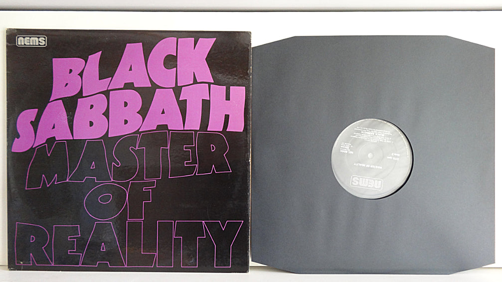 Black Sabbath - Masters Of Reality, VINYL, UK1976, VG+/VG+