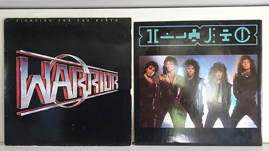 Warrior - Fighting For The Earth, VINYL, UK1985, EX/VG