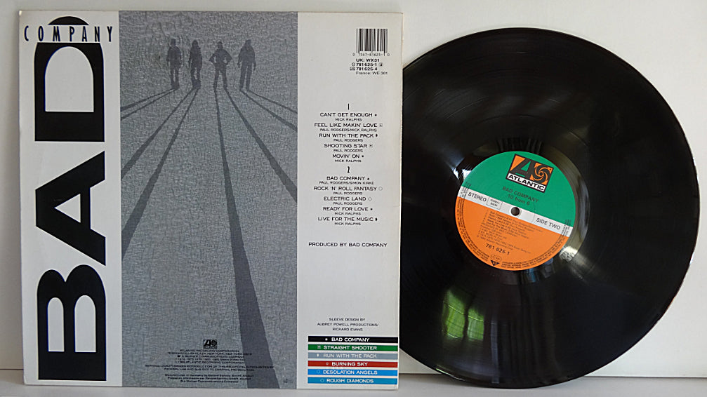 Bad Company - 10 from 6, VINYL, UK1985, VG+/VG+