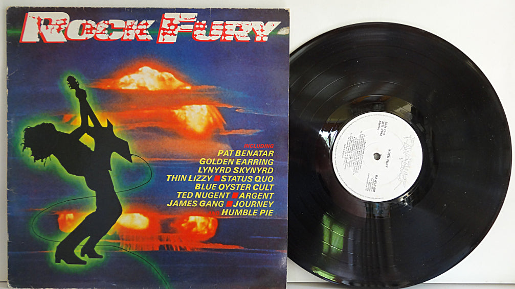 Various Artists - Rock Fury, VINYL, UK1985, VG+/VG+