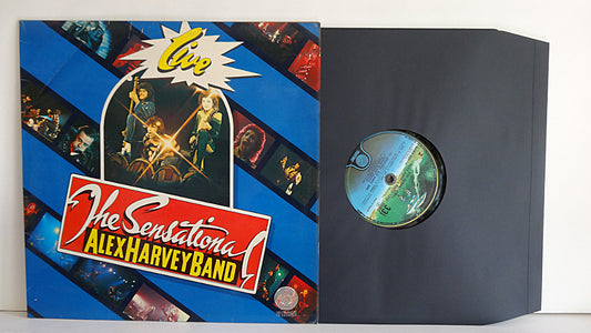 The Sensational Alex Harvey Band - Live, VINYL, UK1975, VG+/VG+