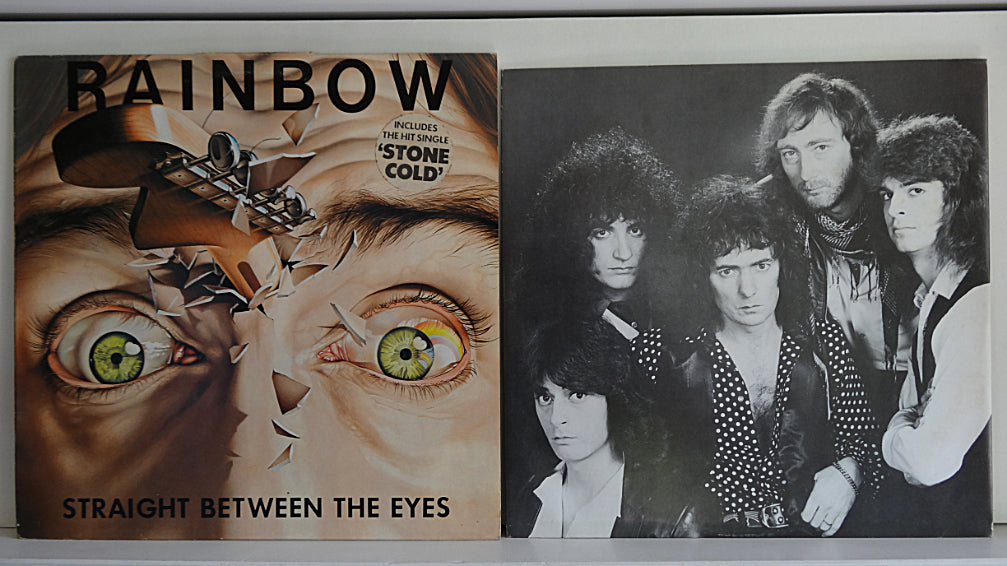 Rainbow - Straight Between The Eyes, VINYL, UK1982, VG+/VG+