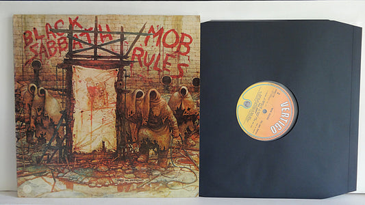 Black Sabbath - Mob Rules, VINYL, UK1981 (First Press), VG+/VG