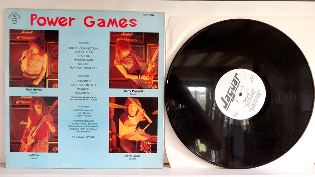 Jaguar - POwer Games, UK1983, VG+/VG+