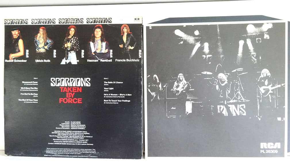 Scorpions - Taken By Force, UK1978, VG+/VG+