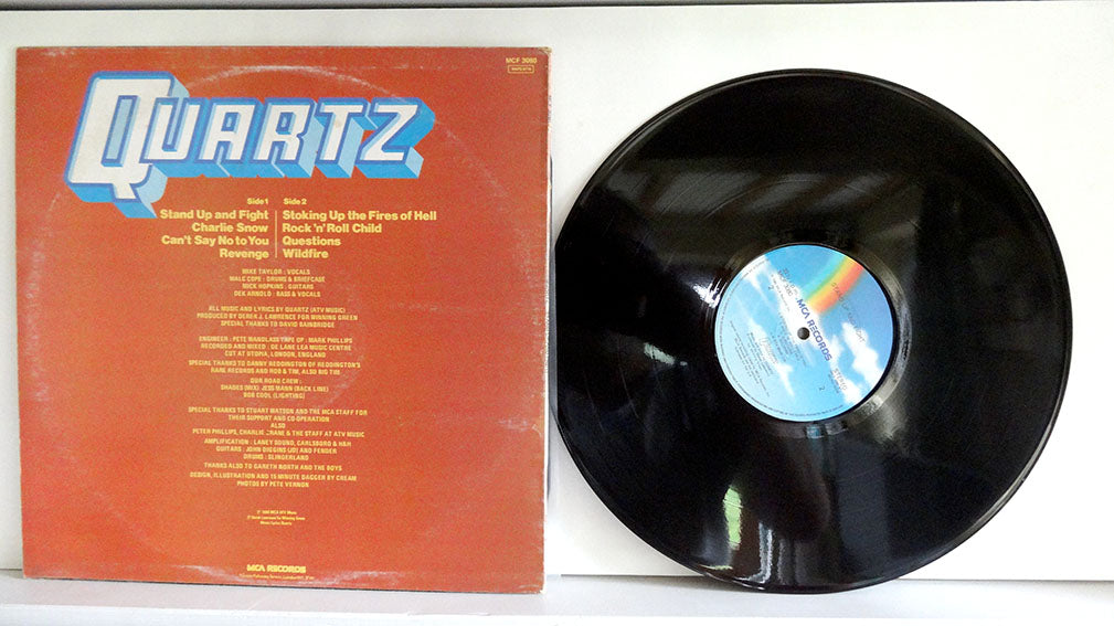 Quartz - Stand Up And Fight, UK1980, VG+/VG+