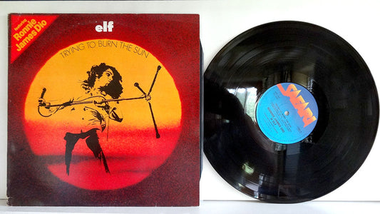 ELF - Trying To Burn The Sun, UK1984, VG+/VG+