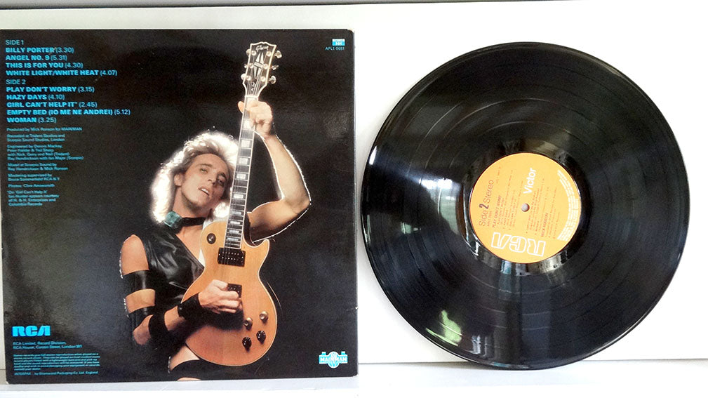 Mick Ronson - Play Don't Worry, UK1975, EX/EX