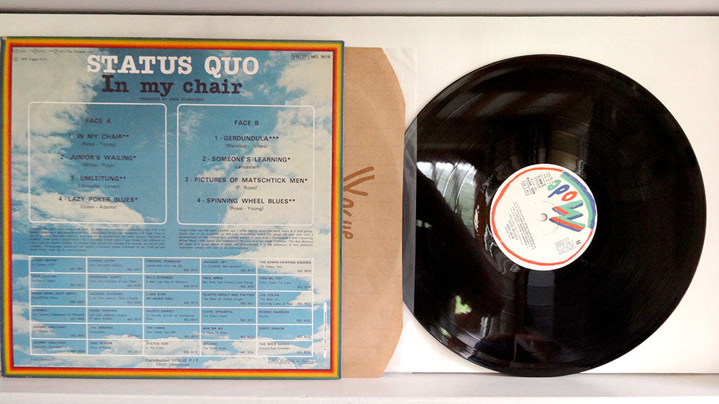 Status Quo - In My Chair, FR1979, VG+/VG+