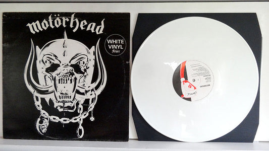 Motörhead - Motörhead, UK1978 (white vinyl), VG+/VG