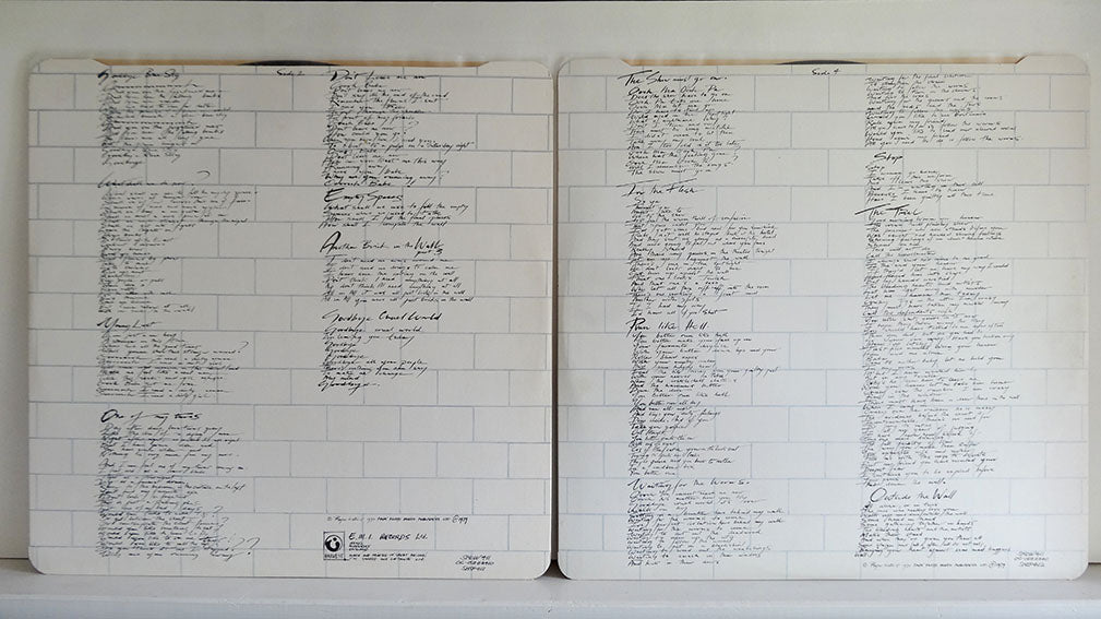 Pink Floyd - The Wall, UK 1st press Variant 1, UK1979, EX/EX