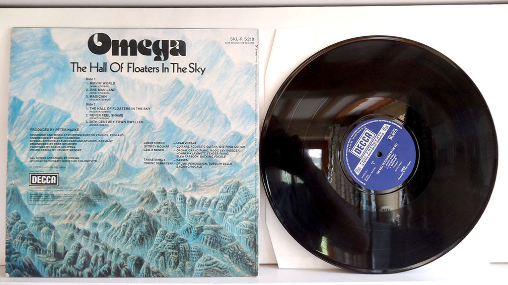 Omega - The Hall Of Floaters In The Sky, UK1975, EX/VG+