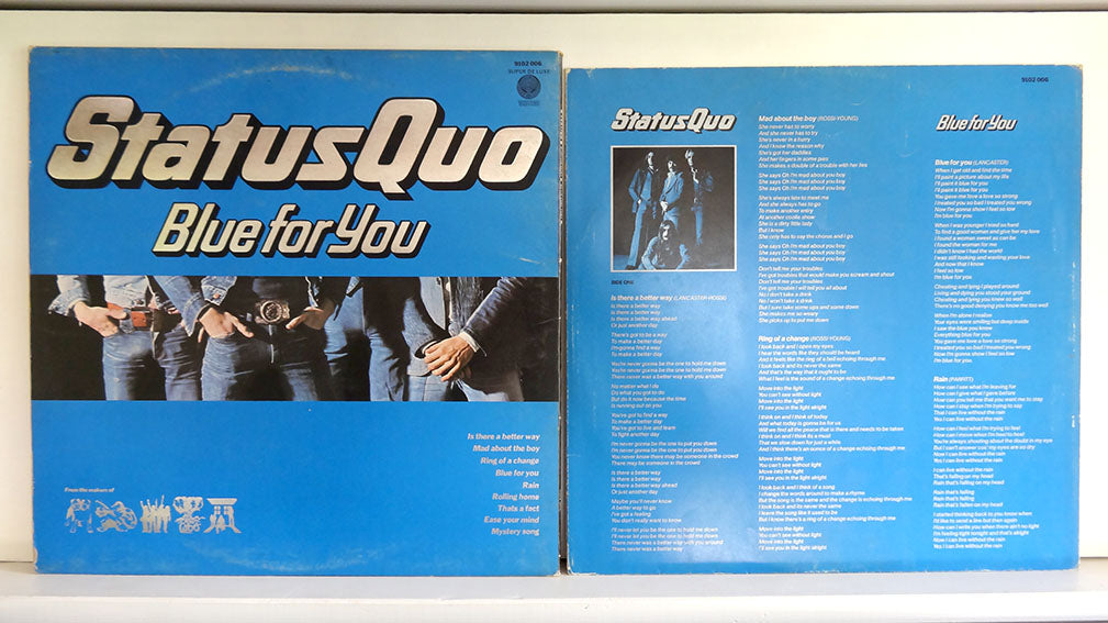 Status Quo - Blue For You, UK1976, VG+/VG+