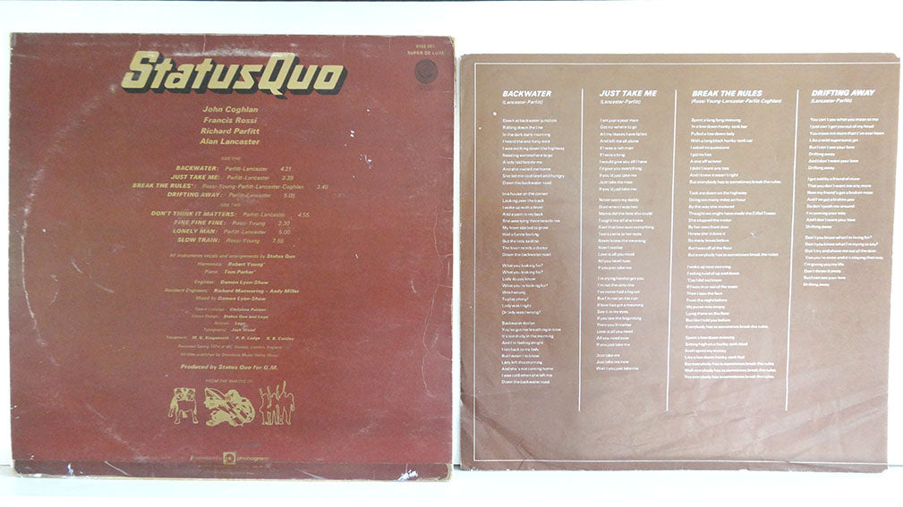 Status Quo - Quo, UK1974, VG+/VG