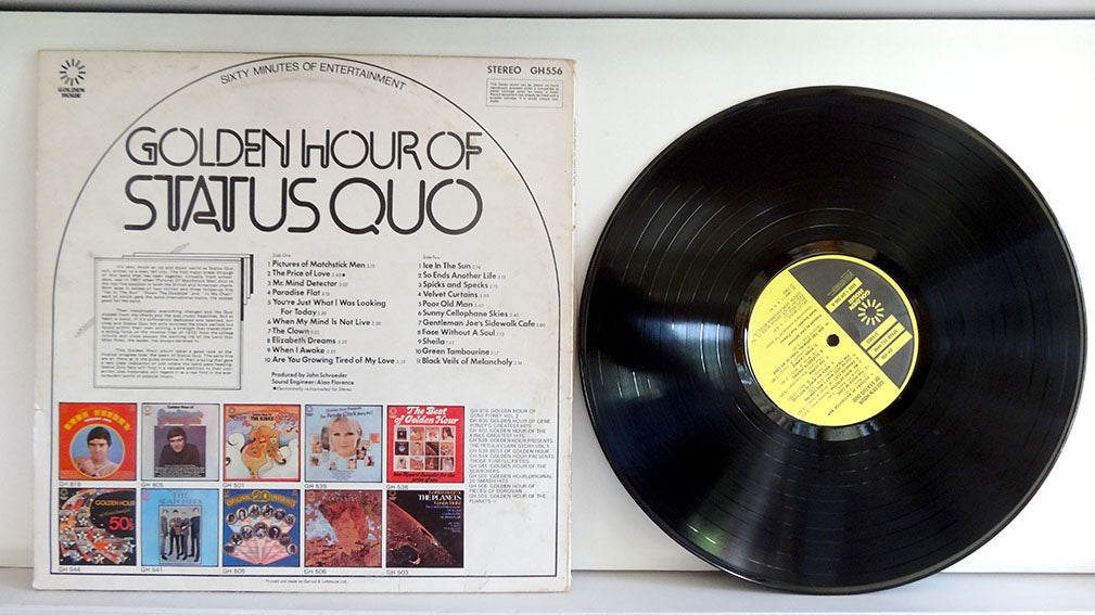 Status Quo - Golden Hour of, UK1973, VG+/VG+