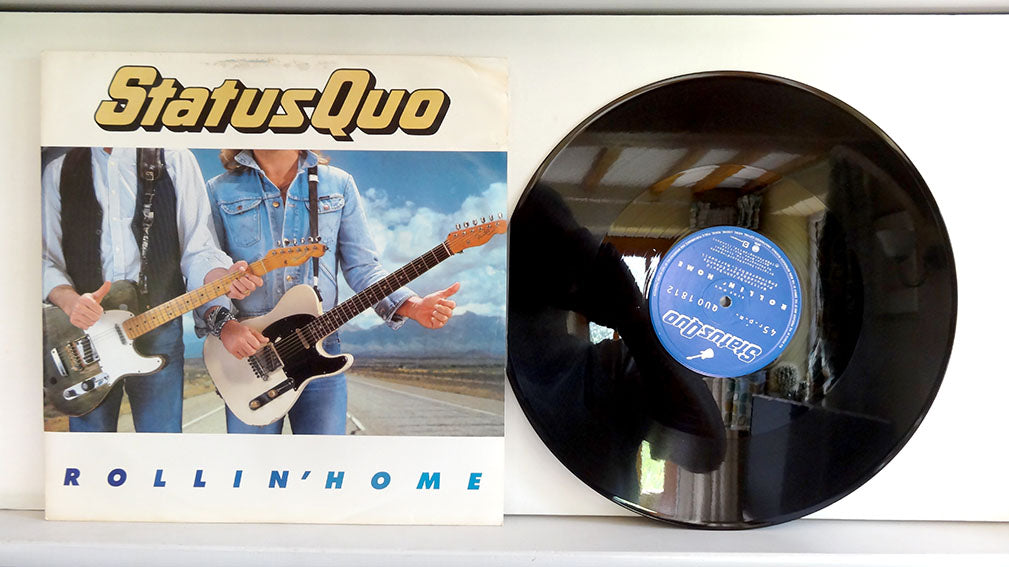 Status Quo -  Rollin' Home, UK1986, VG+/VG+