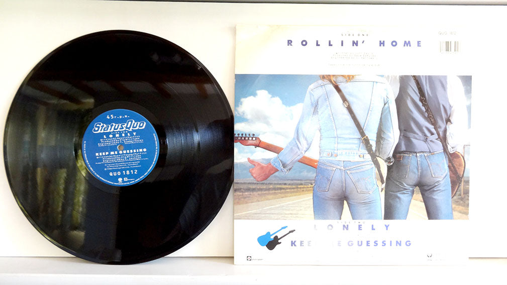 Status Quo -  Rollin' Home, UK1986, VG+/VG+