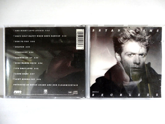 Bryan Adams - Reckless, used CD, 1984