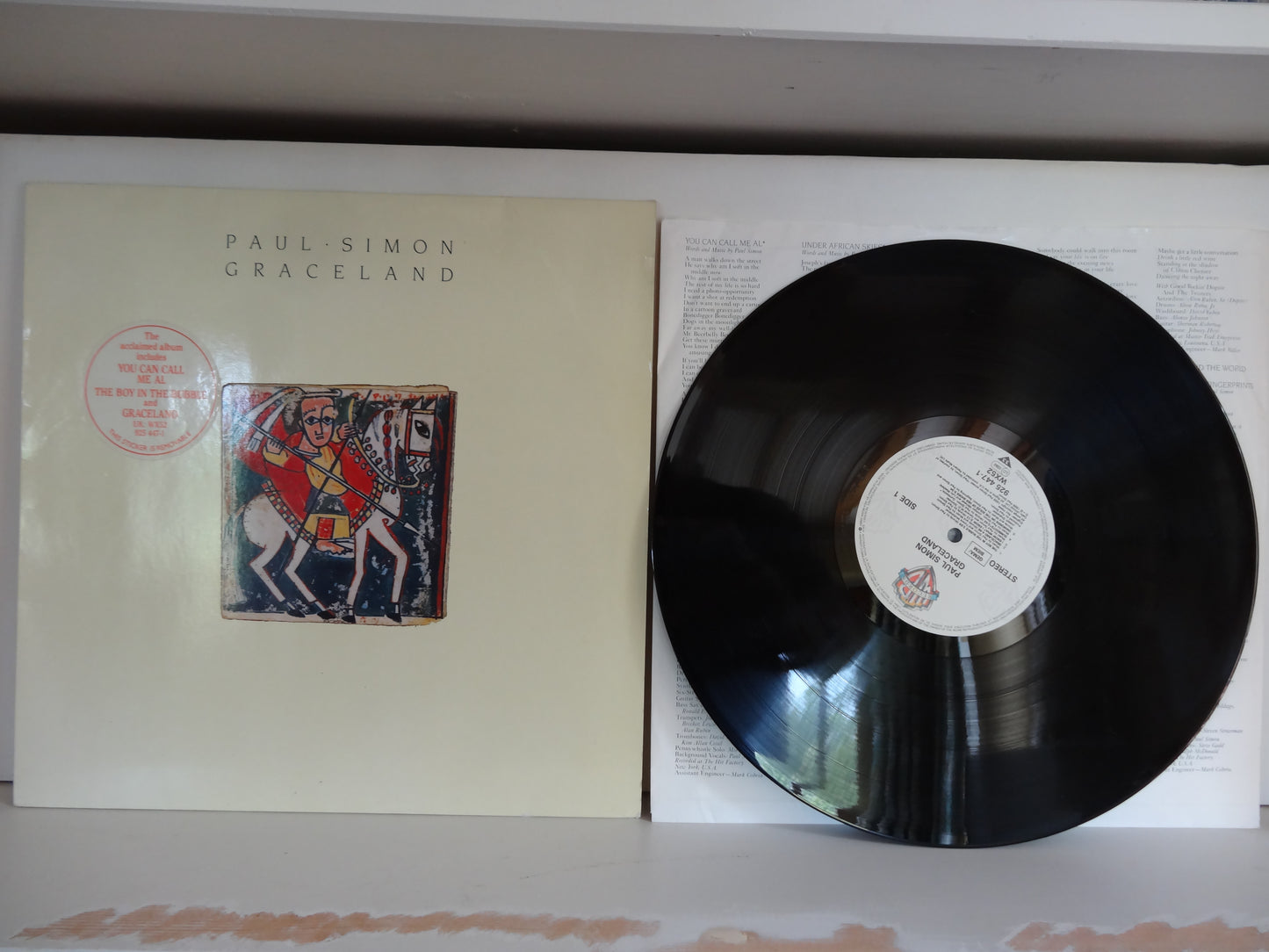 Paul Simon - Graceland, LP, UK1986