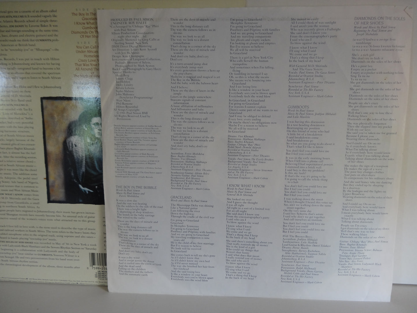 Paul Simon - Graceland, LP, UK1986