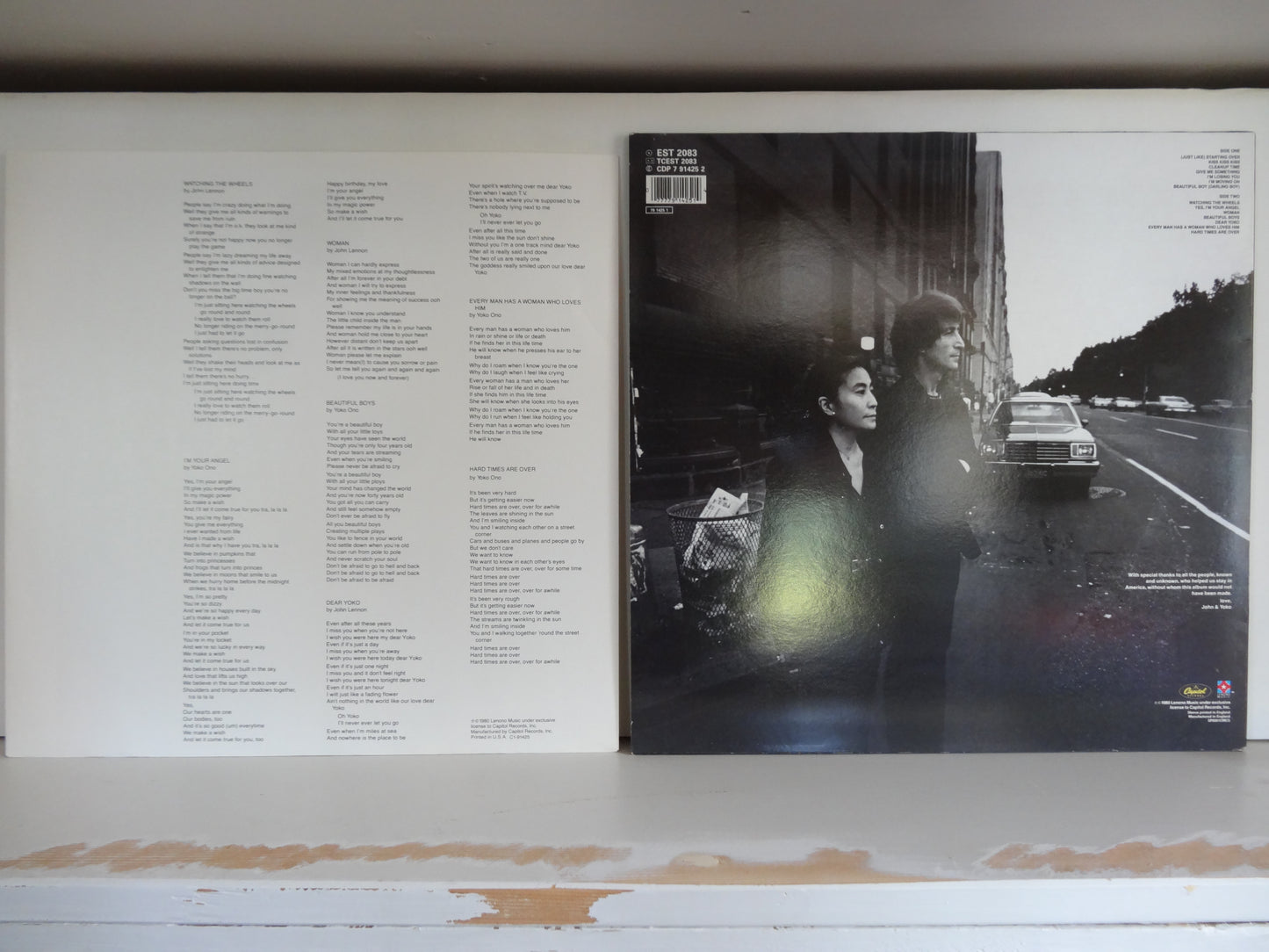 John Lennon/Yoko Ono - Double Fantasy, LP, 1989RE