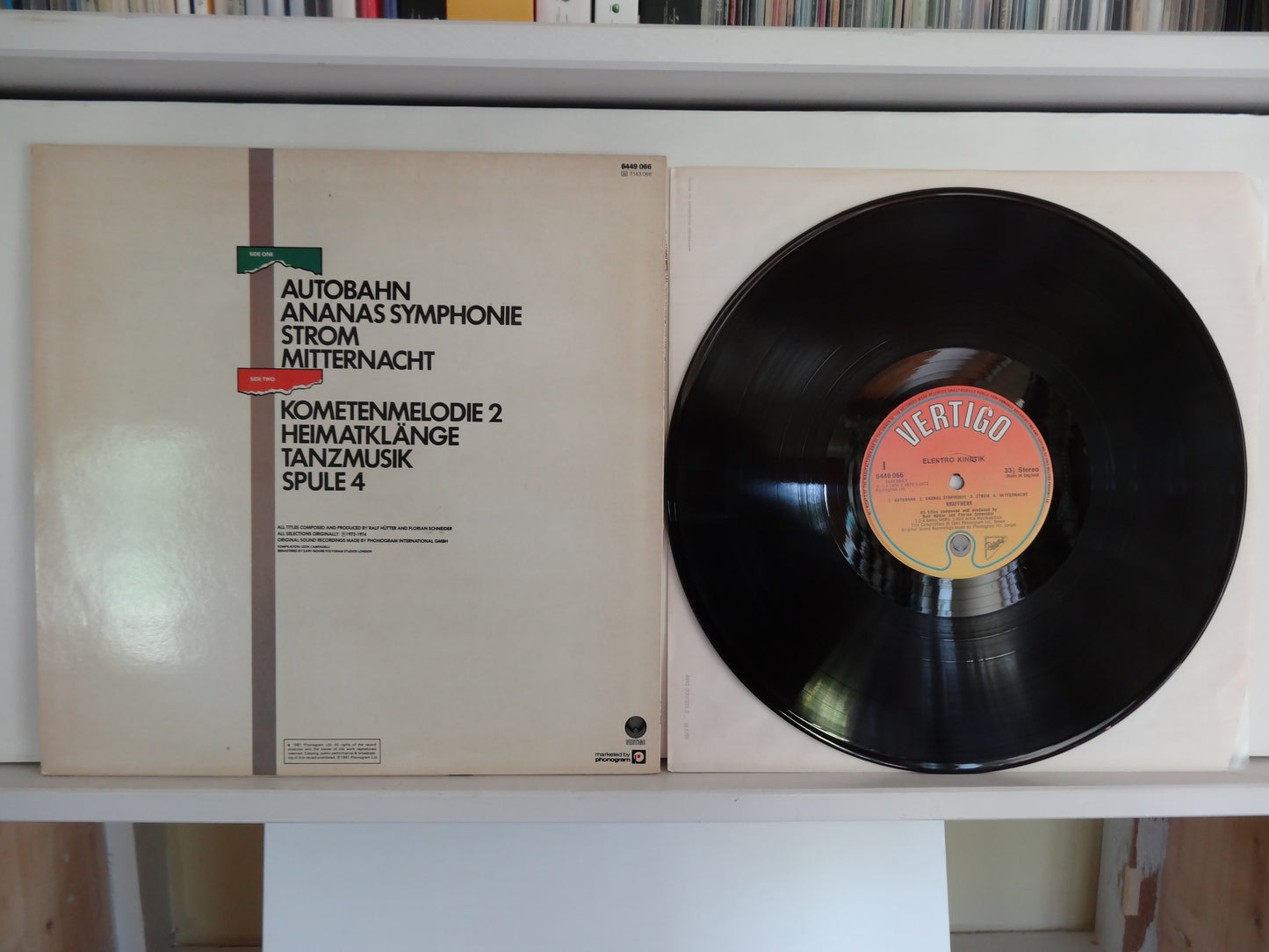 Kraftwerk - Elektro Kinetik, LP, UK1981