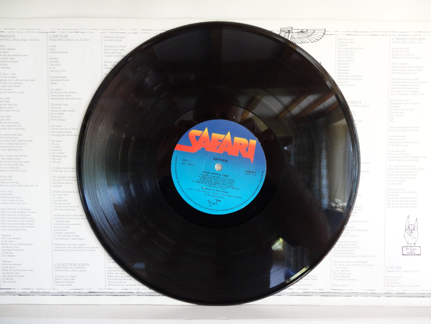 Toyah - Anthem, LP, UK1981