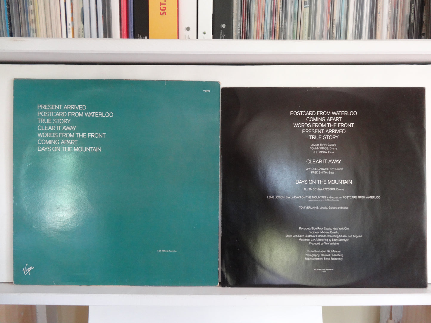 Tom Verlaine - Words From The Front, LP, UK1982