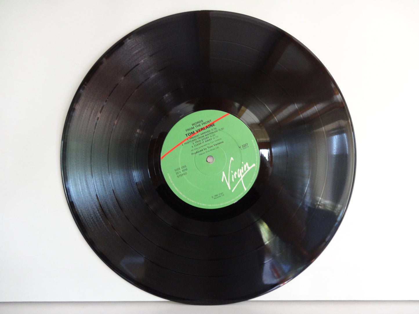 Tom Verlaine - Words From The Front, LP, UK1982