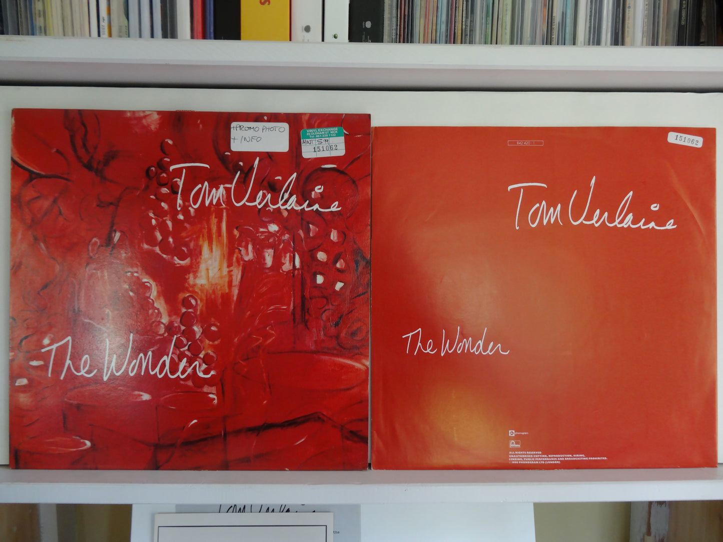Tom Verlaine - The Wonder, LP, UK1990