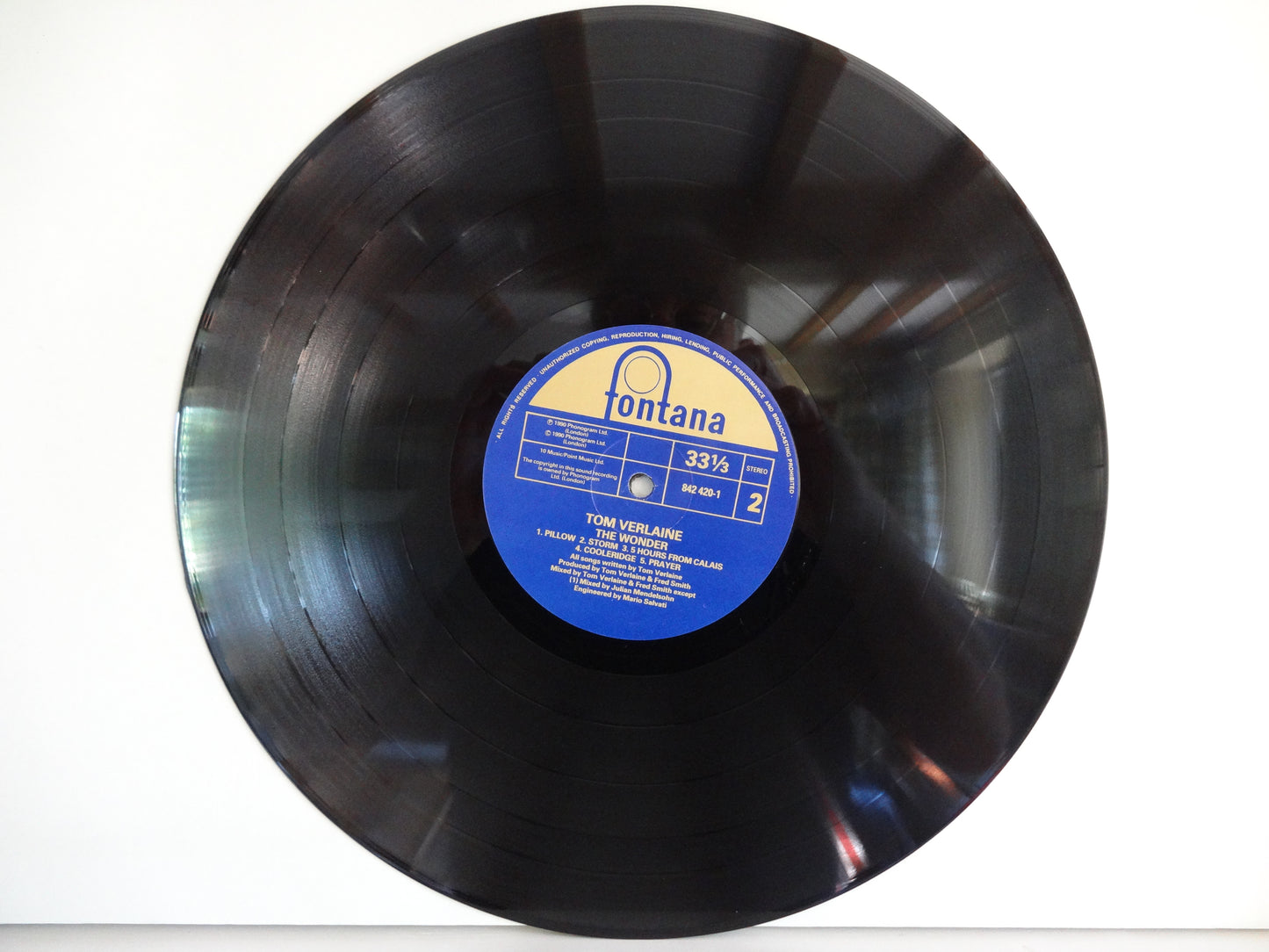 Tom Verlaine - The Wonder, LP, UK1990